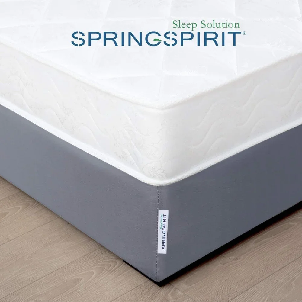 Springspirit Bed Base Cover Size King White